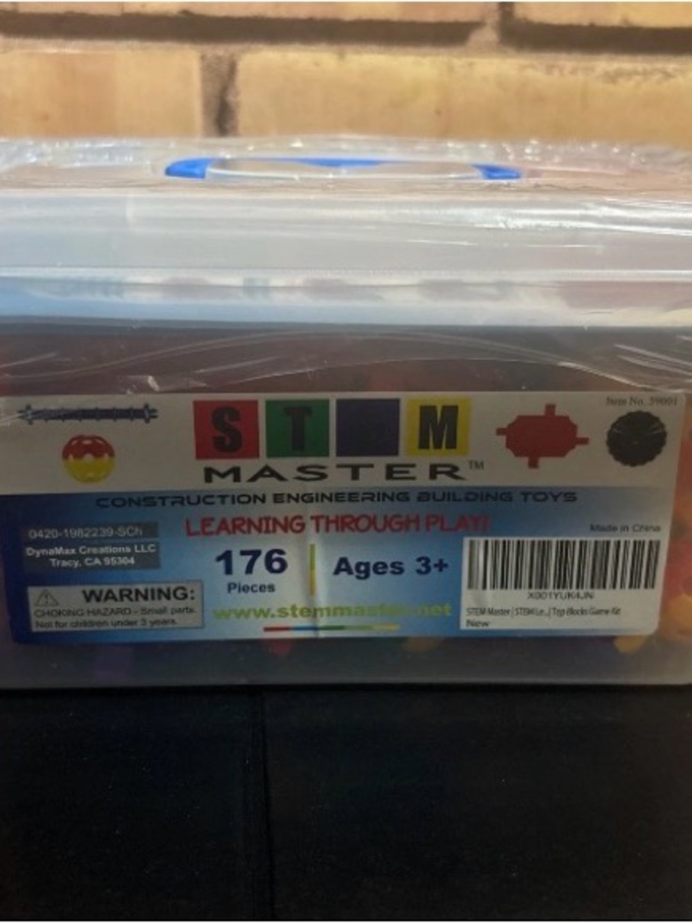 STEM MASTER CONSTRUCTION Engineering Building Toys 176 Pieces Age 3+ New Sealed